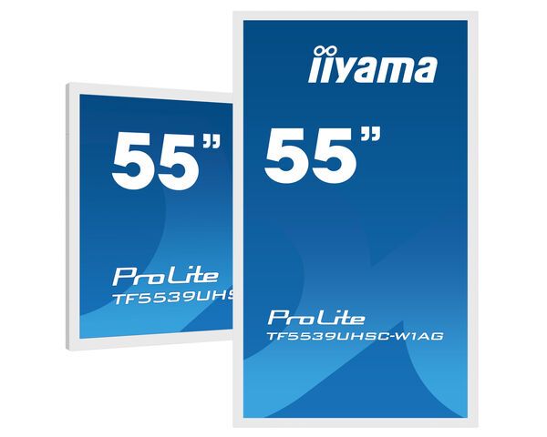 МОНИТОР ВСТРАИВАЕМЫЙ 55" IIYAMA PROLITE TF5539UHSC-W1AG СЕНСОРНЫЙ