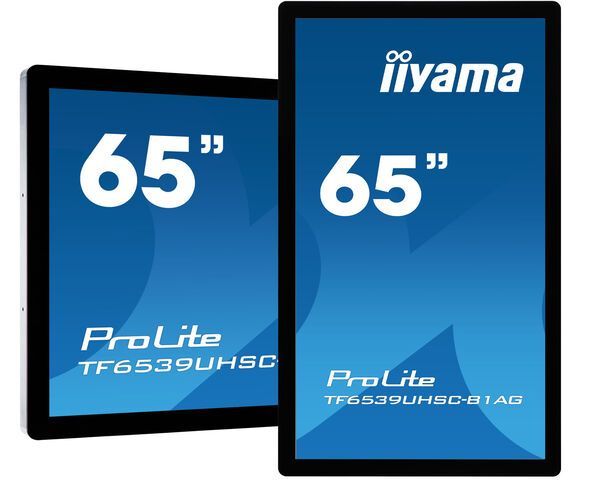 МОНИТОР ВСТРАИВАЕМЫЙ 65" IIYAMA PROLITE TF6539UHSC-B1AG СЕНСОРНЫЙ