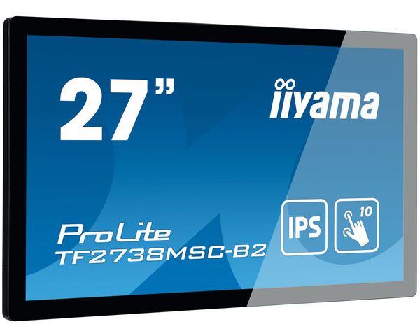 МОНИТОР ВСТРАИВАЕМЫЙ 27" IIYAMA PROLITE TF2738MSC-B2 СЕНСОРНЫЙ