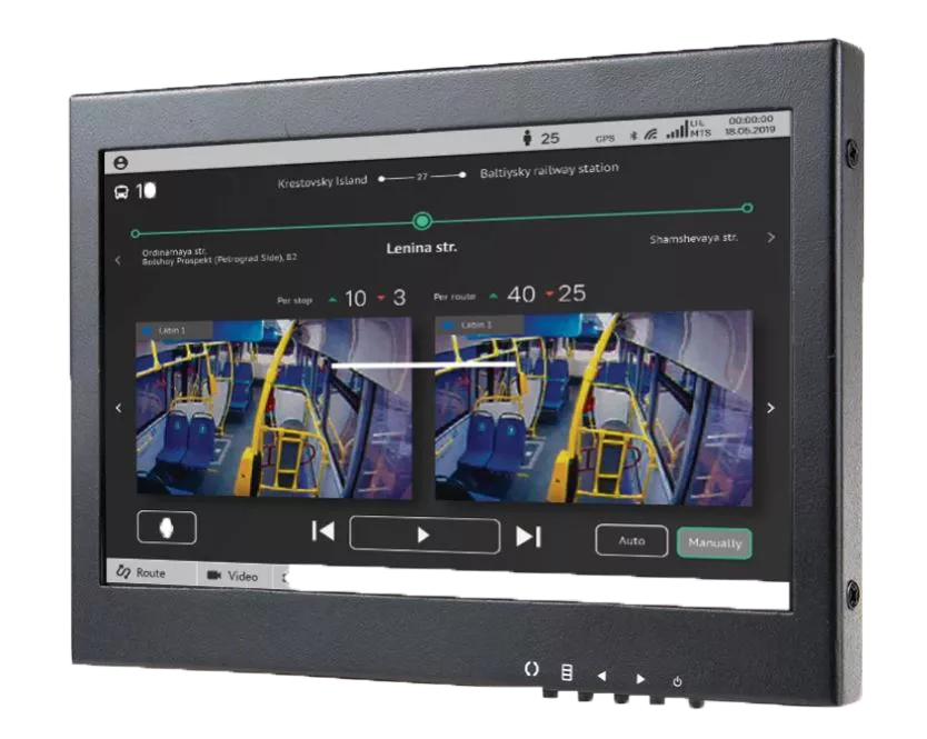 Бортовые компьютеры для общественного транспорта